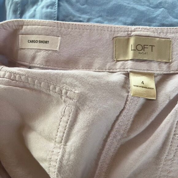LOFT Cargo Shorts Size 4 - Picture 6 of 6